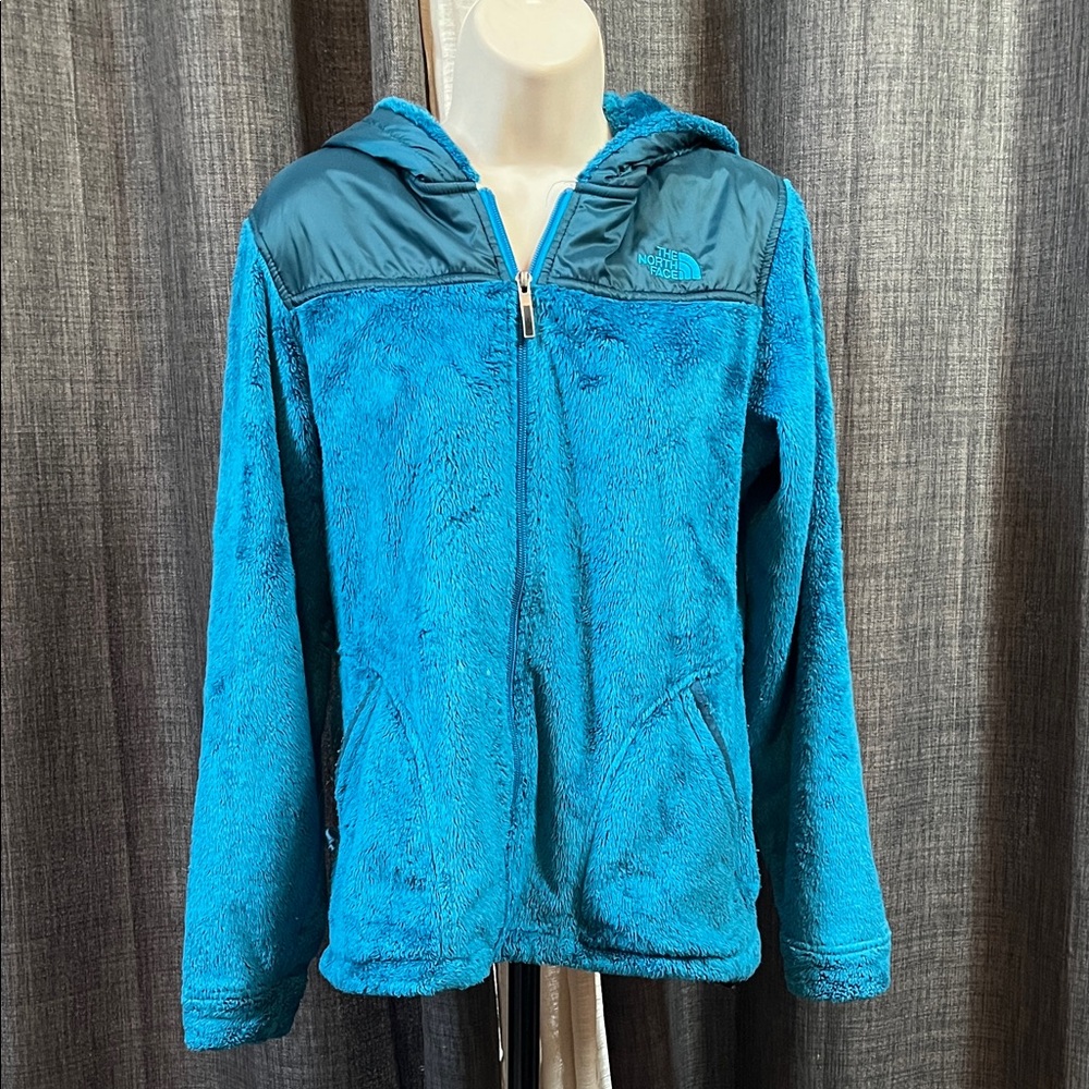The North Face Teal Women’s Fleece Zip Up Hoodie